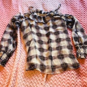 Off the shoulder blouse